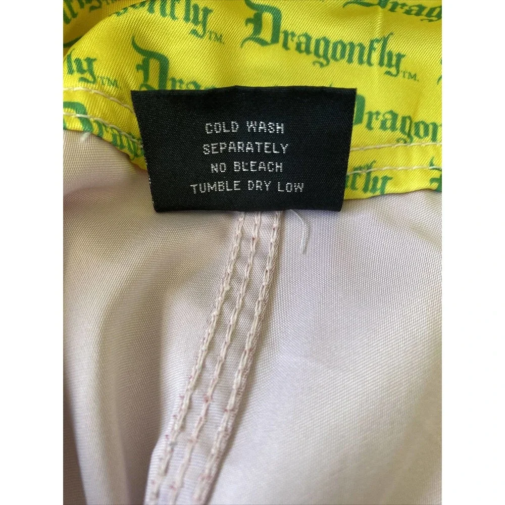 Dragonfly Bob Marley Reggae Men's Swim Trunks Board Shorts Size 38